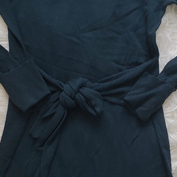 Eliza J Long Sleeve Turtleneck Midi Sweater Dress - Picture 5 of 7